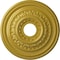 Ekena Millwork Orleans Ceiling Medallion (Fits Canopies up to 4 5/8"), 17 5/8"OD X 3 5/8"ID X 1 7/8"P, Rich Gold CM17OLRGS - alternate 1
